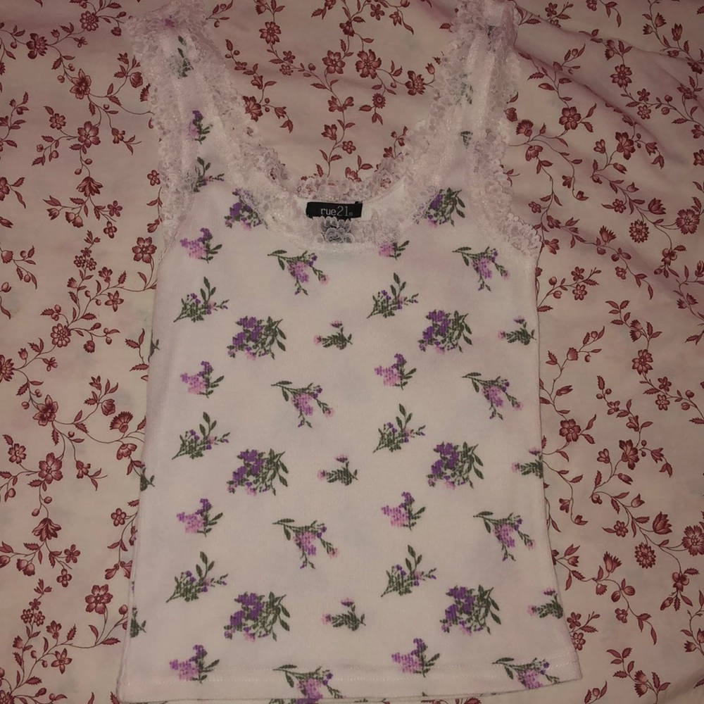 floral tank